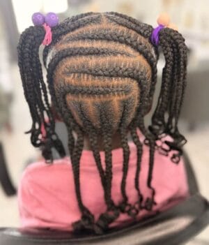 Kids box braids